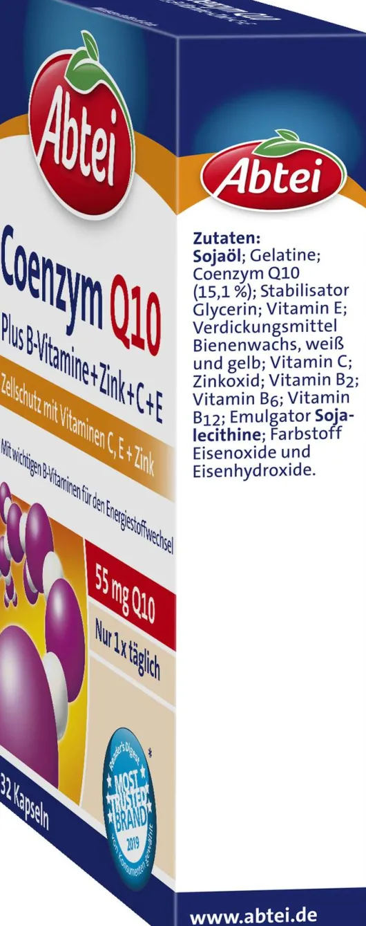 Abtei Coenzym Q10 Plus 32 Kapseln