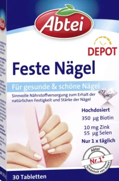 Abtei Feste Nägel 30 Tabletten