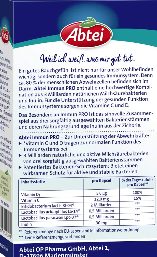 Abtei Immun Pro 30 Kapseln