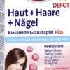 Abtei Kieselerde Plus Granatapfel Zn. Biot 30 Tabletten