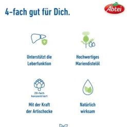 Abtei Mariendistel Plus Mit Artischocke 30 Kapseln