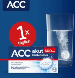 ACC akut 600 mg Hustenlöser 40 Brausetabletten