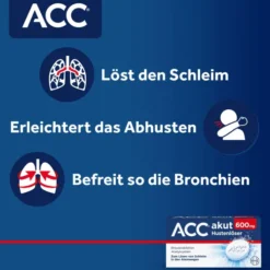 ACC akut 600 mg Hustenlöser 40 Brausetabletten