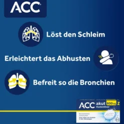 ACC akut 600 mg Z Hustenlöser 20 Brausetabletten