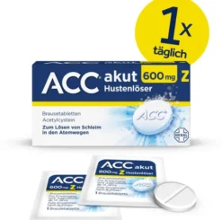 ACC akut 600 mg Z Hustenlöser 20 Brausetabletten