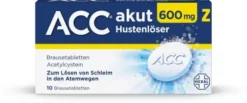 ACC Akut 600 mg Z Hustenlöser 10 Brausetabletten