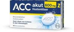 ACC Akut 600 mg Z Hustenlöser 10 Brausetabletten