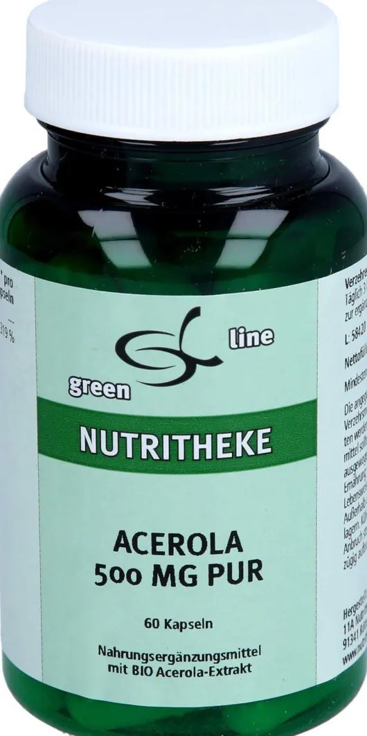 Acerola 500 mg Pur 60 Kapseln