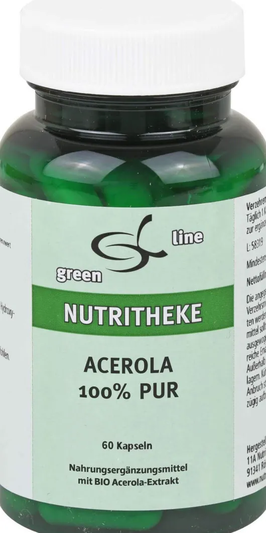 Acerola 100 % Pur 60 Kapseln
