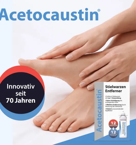 Acetocaustin Stielwarzen Entferner 50 ml Stift