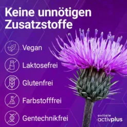 Activplus Mariendistel + Artischocke + Löwenzahn 120 Kapseln