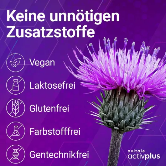 Activplus Mariendistel + Artischocke + Löwenzahn 120 Kapseln