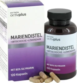 Activplus Mariendistel + Artischocke + Löwenzahn 120 Kapseln