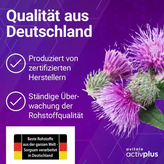 Activplus Mariendistel + Artischocke + Löwenzahn 120 Kapseln