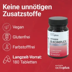 Activplus Vitamin B Komplex 180 Tabletten