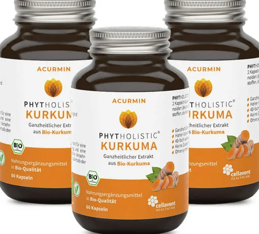 Acurmin Phytholistic Bio-Curcuma-Extrakt 180 Kapseln