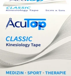 AcuTop Kinesiologie Classic Tape ungefärbt 5 cm x 5 m