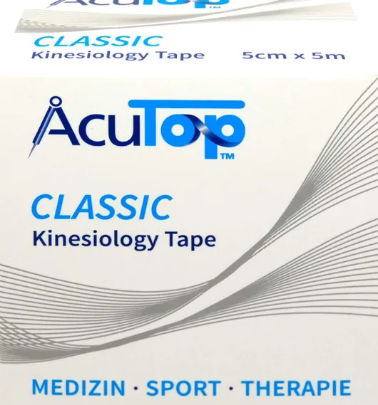 AcuTop Kinesiologie Classic Tape ungefärbt 5 cm x 5 m