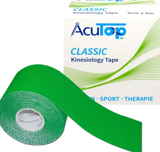 AcuTop Kinesiologie Tape Classic apfelgrün 5 cm x 5 m
