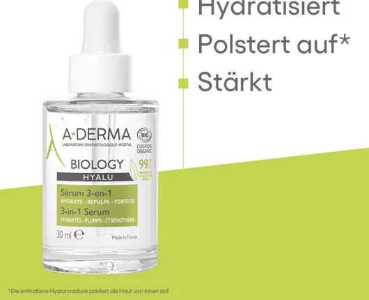 A-Derma Biology Hyaluron 3 in 1 Serum 30 ml