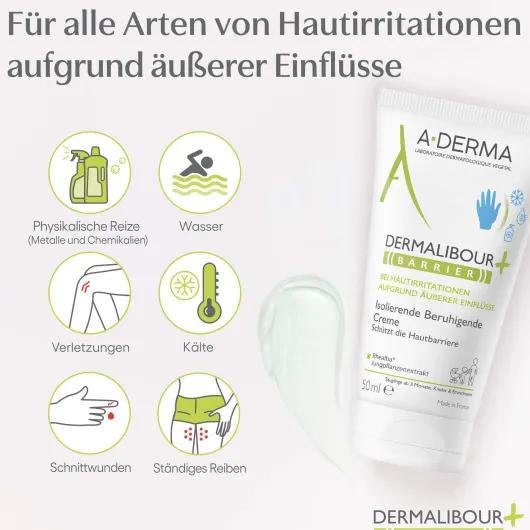 A-Derma Dermalibour+ Barriere Isolierende Creme 50 ml