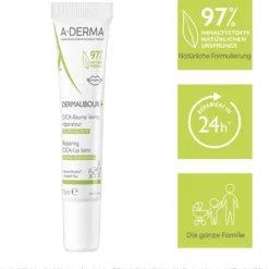 A-Derma Dermalibour+ Cica Lippenbalsam 15 ml