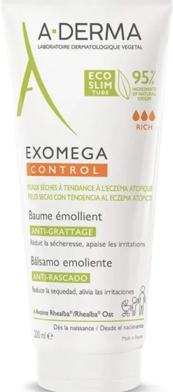 A-Derma Exomega Control Balsam rückfettend 200 ml