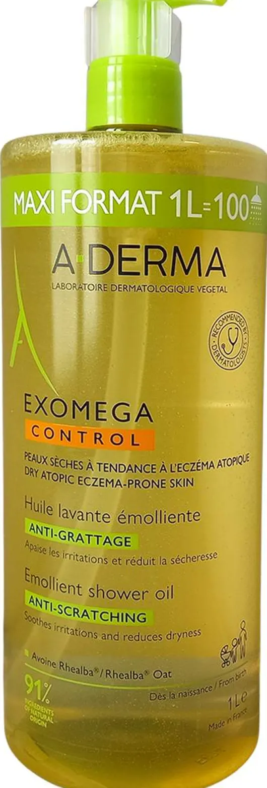 A-Derma Exomega Control Duschöl Rückfettend 1000 ml