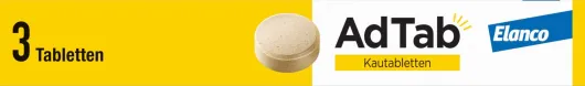 AdTab 900 mg für sehr große Hunde (22-45 kg) 3 Kautabletten