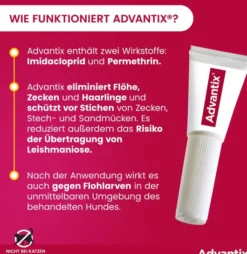 Advantix Spot-On Hund 40-60 kg 4 x 6 ml Lösung