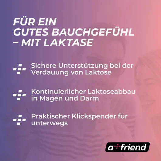 A Friend Laktase 6.000 Fcc 100 Tabletten