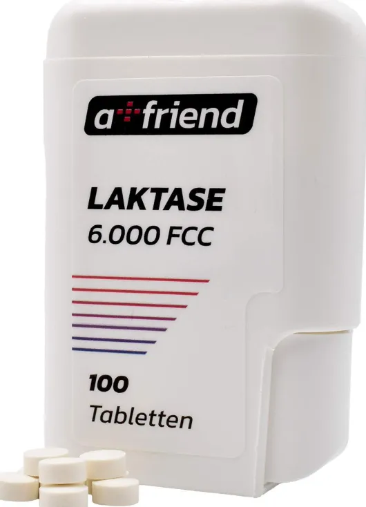 A Friend Laktase 6.000 Fcc 100 Tabletten