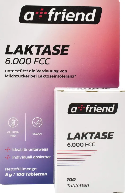 A Friend Laktase 6.000 Fcc 100 Tabletten
