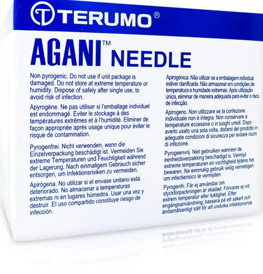 Agani Kanüle 21 G 38 mm Grün