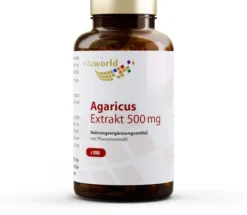 Agaricus Extrakt 500 mg 100 Kapseln