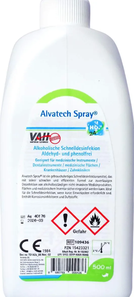 Alavtech Spray Flächendesinfektionsmittel 500 ml