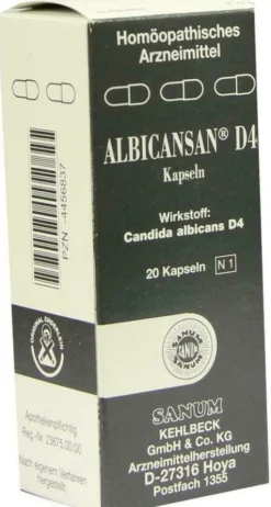 Albicansan D4 20 Kapseln