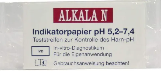 Alkala N Ph - Indikatorpapier 1 Test
