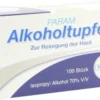Alkoholtupfer Param 100 Tupfer
