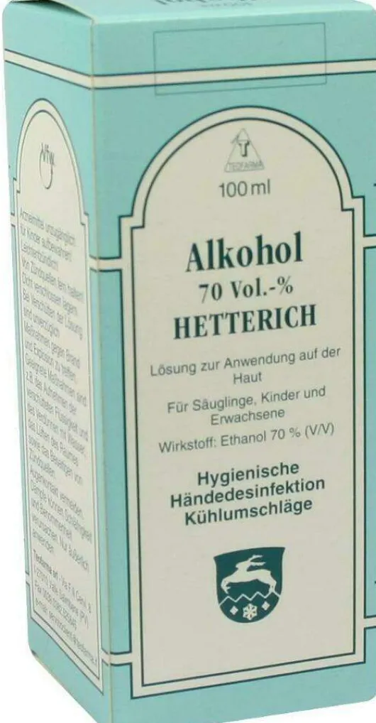 Alkohol 70% Vol-% Hetterich 100 ml