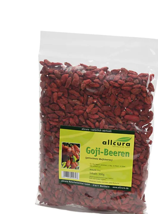 Allcura Goji-Beeren Getrocknete Wolfbeeren 300g