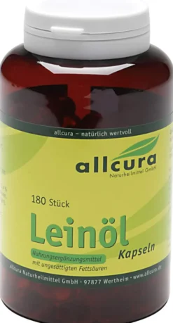 Allcura Leinöl Kapseln