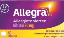 Allegra Allergietabletten 20 mg 50 Tabletten