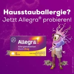 Allegra Allergietabletten 20 mg 50 Tabletten