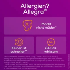 Allegra Allergietabletten 20 mg 50 Tabletten
