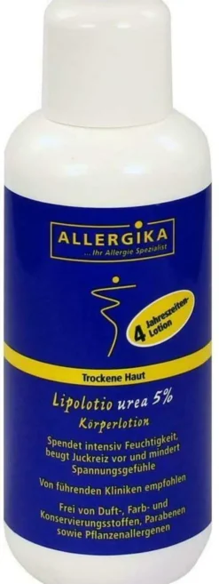 Allergika Lipolotio Urea 5% 200 ml