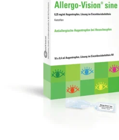 Allergo-Vision Sine 0,25 mg Pro ml Augentropfen 10 X 0,4...
