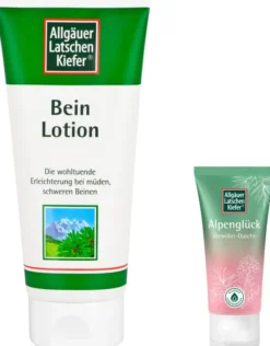 Allgäuer Latschenkiefer Beinlotion 200 ml + gratis Allgäuer Latschenkiefer Alpenglück Dusche 30 ml