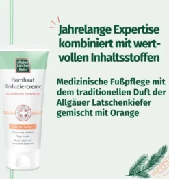 Allgäuer Latschenkiefer Hornhaut Reduziercreme Orange 100 ml