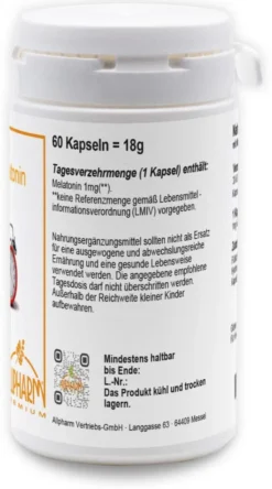 Allpharm Melatonin 60 Kapseln
